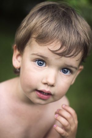 child beautiful hair child with beautiful hair