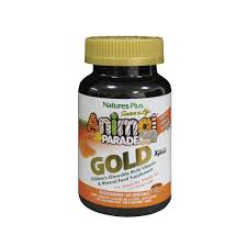 multivitamin_animal_parade NaturesPlus Animal Parade Gold Organic Multivitamin for Toddlers and Children