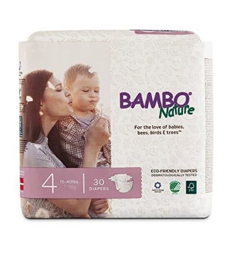 Bamboo Nature Eco-Friendly Baby Diapers