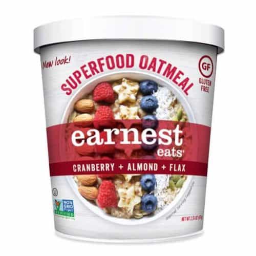 Earnest Eats Gluten-Free Superfood Oatmeal – Best Instant Breakfast Option