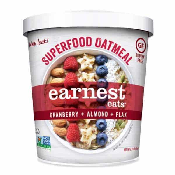 Earnest Eats Gluten-Free Superfood Oatmeal – Best Instant Breakfast Option