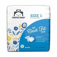 Mama Bear Best Fit Diapers – Best Natural Diapers with Wetness Indicator