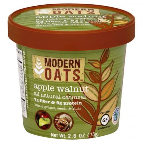 Modern Oats Apple Walnut Oatmeal – Most Flavorful Instant Natural Oatmeal