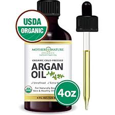 Mother Nature Organic Pure Moroccan Organic Argan Oil – Best for Hair and Beards Mother Nature Organic Pure Moroccan Organic Argan Oil – Best for Hair and Beards