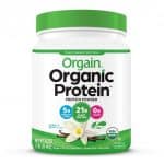 Orgain Organic Plant-Based Powder best organic plant based powder