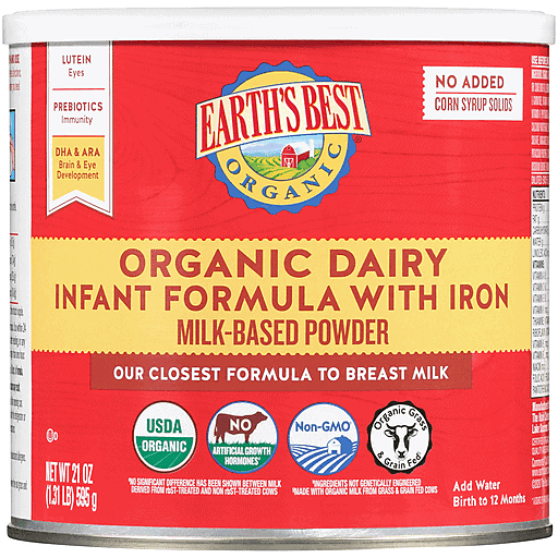 Earth's Best Organic Baby Formula