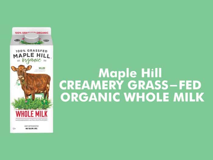 Maple Hill Creamery Grass-Fed Organic Whole Milk 