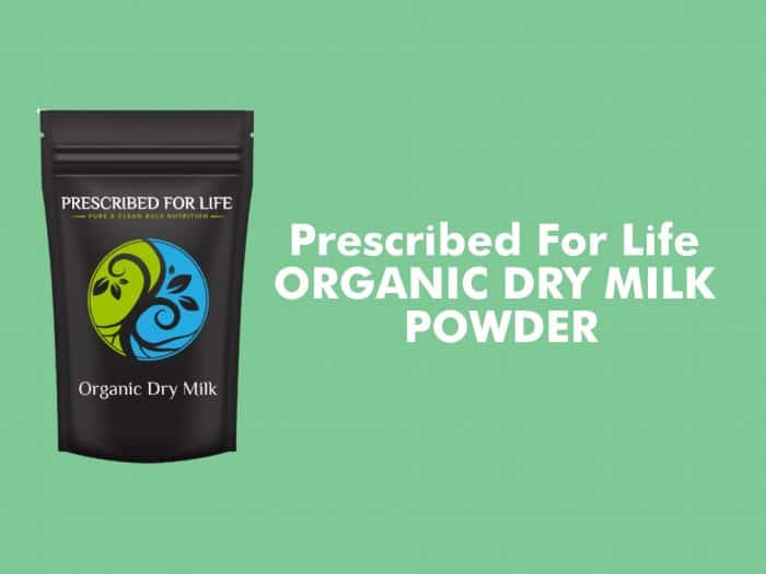 Prescribed for Life Organic Dry Milk Powder