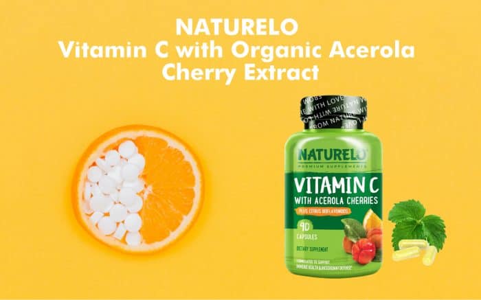 NATURELO Vitamin C with Organic Acerola Cherry Extract NATURELO Vitamin C with Organic Acerola Cherry Extract