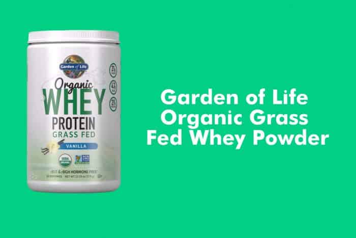 Garden of Life Organic Grass Fed Whey Powder Garden of Life Organic Grass Fed Whey Powder