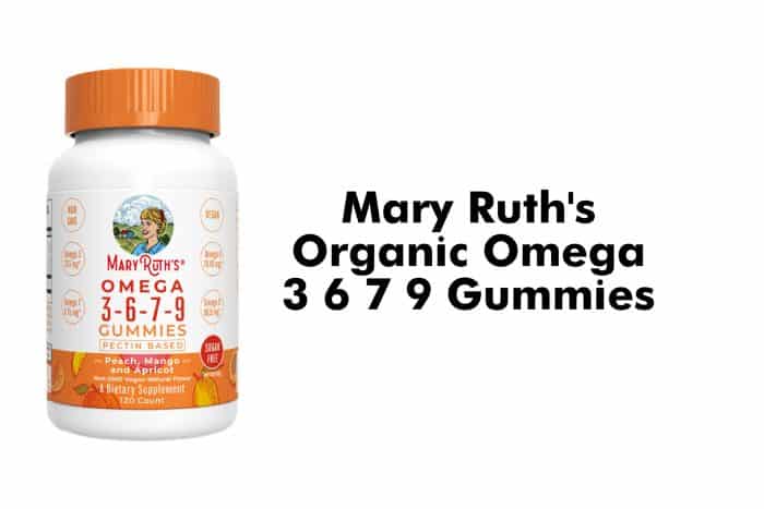 Mary Ruth's Organic Omega 3 6 7 9 Gummies Mary Ruth's Organic Omega 3 6 7 9 Gummies