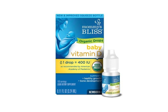 Best Overall: Mommy's Bliss Organic Drops Vitamin D Best Overall: Mommy's Bliss Organic Drops Vitamin D