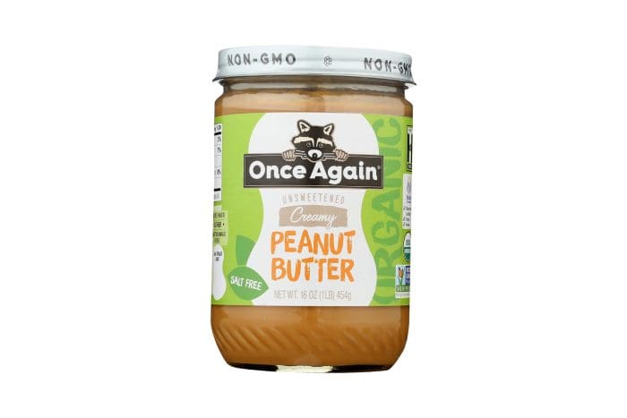 Best Salt-Free: Once Again Organic Creamy Peanut Butter Best Salt-Free: Once Again Organic Creamy Peanut Butter