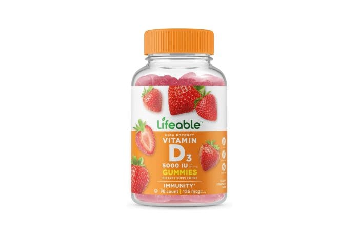 Best Taste: Lifeable Vitamin D 5000 IU Gummy Supplement Best Taste: Lifeable Vitamin D 5000 IU Gummy Supplement