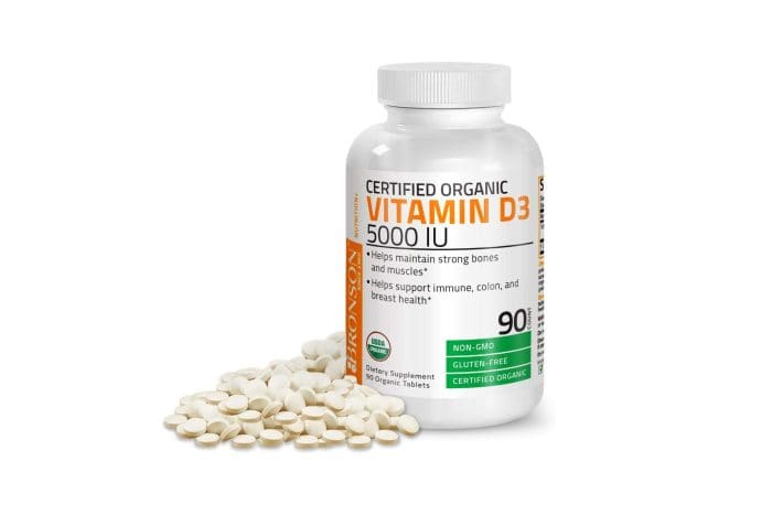 Best for Mood Balancing: Bronson Store Vitamin D3 5000 IU Certified Organic Best for Mood Balancing: Bronson Store Vitamin D3 5000 IU Certified Organic